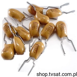 [50szt] TAP106K025HSB 10uF 25V 10% R=5mm Tantalum THT AVX