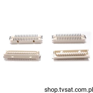 [10szt] M40-6003106 Socket 31Pin 1.00mm Pitch DIL Vertical SMD HARWIN