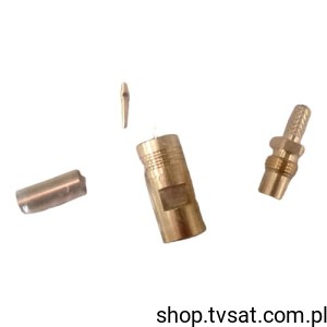 [1szt] R114075000W HF Connector SMB 0Hz - 4GHz PLUG RADIALL