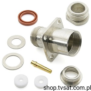 [2szt] J01011A0015 RF TNC Connector Bulkhead Jack PANEL RADIALL