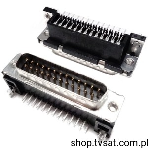 [4szt] D25P13A4GL00LF Socket D-SUB 2.76mm Pitch 25 Pin THT JST