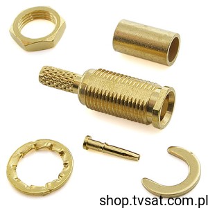 [2szt] R113310000 HF Socket to Case PANEL RADIALL