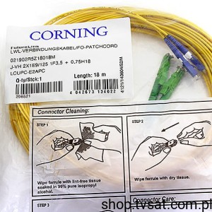 [1szt] JVH2X1E9/125-1F3,5 Fiber Optic Patch Cord FIBER-CORD CORNIN
