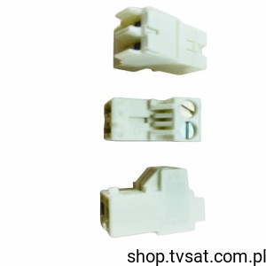 [20szt] 3611-02 Terminal Block 2 Pin with Screw BLOCK LUMBERG