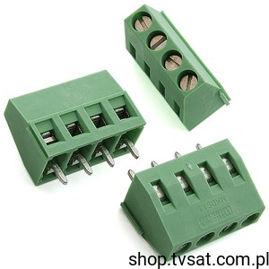 [10szt] MKDS1,5-4 1715048 Screw Terminal Block 4 Pin THT PHOENIX