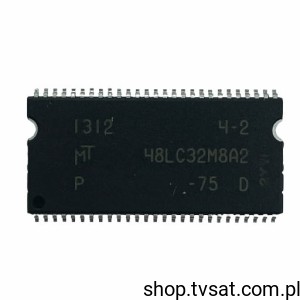 [3szt] MT48LC32M8A2P-75 SDRAM 256M-Bit SMD-TSOP54-2 MICRON