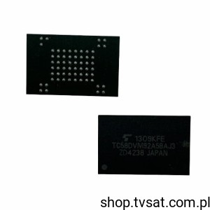 [10szt] TC58DVM92A5BAJ3 NAND Flash 512Mbit SMD-BGA48 TOSHIBA
