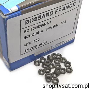 [600szt] 1241443 NUT M3/BN628 DIN934 NUT BOSSARD