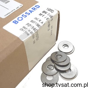 [500szt] 8031363 PAD M6/18X6.4X1.2/BN84542 NFE25-514L PAD BOSSARD