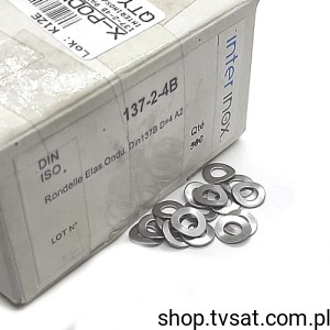 [300szt] 137-2-4B PAD M4/8X4.3X0.5/0.8/DIN137A PAD INTERINOX