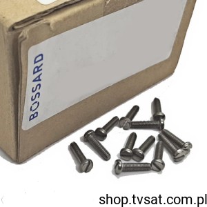 [500szt] 1072765 M2.5x10/BN650 DIN84 SCREW BOSSARD