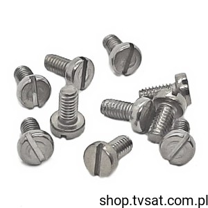 [200szt] 1243888 M2.5x5/BN650 DIN84A SCREW BOSSARD