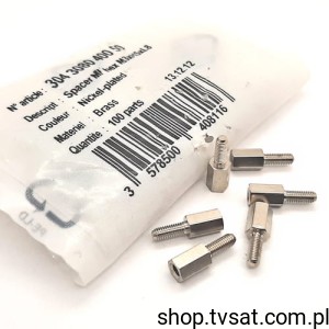 [40szt] 304-3080-400-50 M3x5x8 Spacer Hexagon SPACER ES