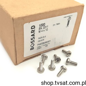 [300szt] 1541978 M4X10/BN3311 DIN7985A SCREW BOSSARD