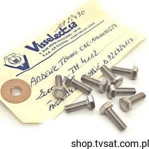 [200szt] M4X12/D933-A4 M4X6/DIN933 ISO4017 SCREW VISSE