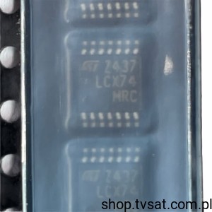 [50szt] 74LCX74MTC Dual Trigger D-Type SMD-TSSOP14 STM