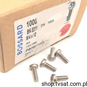 [200szt] 1541986 M3X12/BN3311 DIN7985A SCREW BOSSARD
