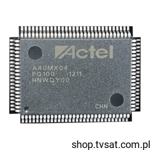 [2pcs] A40MX04-PQ100 FPGA 36kGate SMD-QFP100 ACTEL