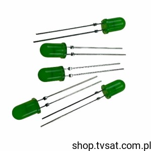 [200pcs] TLHG5400 LED 5mm Green RADIAL VISHAY