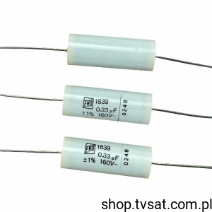 [10szt] MKP1839433161 MKP 0.33uF 160Vdc 1% AXIAL ROEDERST