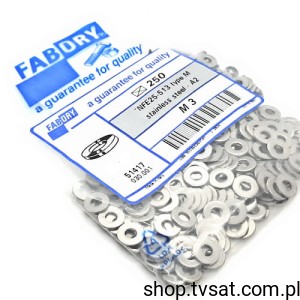 [300szt] 51417-030-001 PAD M3/8X3.2X0.8/NFE25-513M PAD FABORY