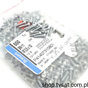 [50szt] 1011901 M2.5x10/BN11 DIN912 SCREW BOSSARD
