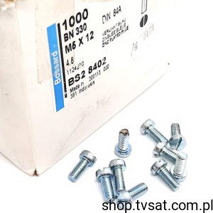 [200szt] 1124250 M5x12/BN330 DIN84A SCREW BOSSARD