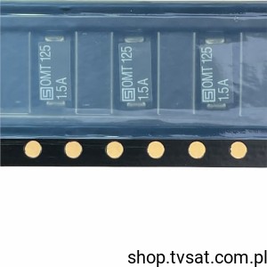 [50szt] 3404.0115.22 Fuse T1.5A 125V SMD SCHURTER