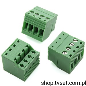 [5szt] STB3/4-G-5.08 1751044 Connector 4 Pin to PCB BLOCK PHOENIX
