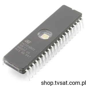 [2pcs] M27C4002-10F1L 4Mbit UV EPROM DIP40CW STM