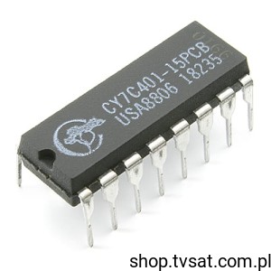[5szt] CY7C401-15PCB FIFO 64X4 40ns Asynchronous DIP16 CYPPRESS