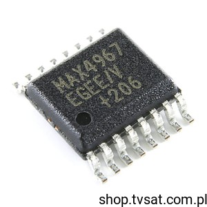 [4szt] MAX4967EGEE-V+ Video Multipl. Amplifier SMD-SSOP16 MAXIM