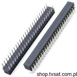 [2szt] MMS-125-01-LM-DH Connector 2x25Pin R=2 mm THT SAMTEC