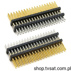 [3szt] FW-19-04-F-D-170-170 Connect 2x19Pin R1.27 mm THT SAMTEC