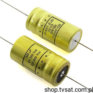 [3szt] A721646 330uF 160V Electrolytic 85'C AXIAL EXXELIA