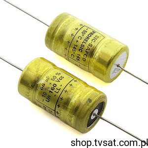 [4szt] A708104 68uF 160V Electrolytic AXIAL EXXELIA