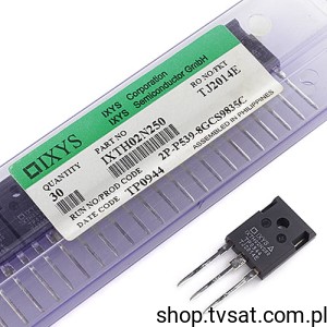 [2szt] IXTH02N250 N-FET  2500V 200mA 4.5V 250uA TO247 IXYS