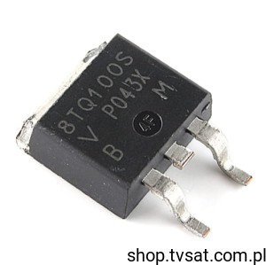 [20pcs] VS-8TQ100S Diode 100V 8A Schottk SMD-D2PAK VISHAY BULK