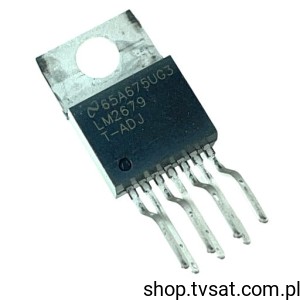 [2pcs] LM2679-ADJ Step-Up Wide, Vin 4V to 40V, 5A TO220-7 NSC