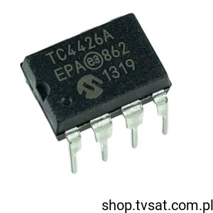 [4szt] TC4426AEPA Dual MOSFET Driv. 1.5A 18V 7 Ohm DIP8 MICROCHIP