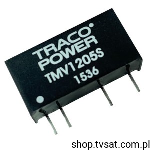 [1pc] TMV1205S DC-DC 12V Out +5V 0.2A THT TRACO