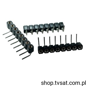 [50szt] PR1-08SB1R Socket 8 Pin R 2.54 Horizontal THT TAITEK