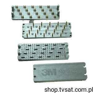 [2szt] 3422-0005PR Connector 4 x 5 Pin Cable Mount THT DUPONT