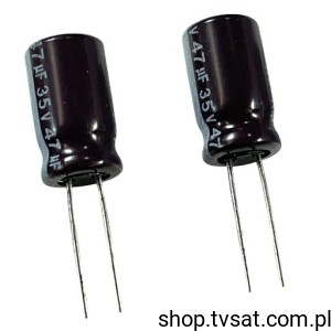 [200szt] RXJ470M1VSA-0611 Electrolytic 47uF 35V RADIAL LELON