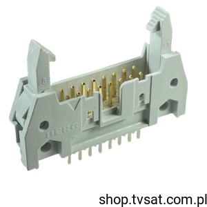 [4szt] 68710-061 Connector 2 x 8 Pin Latch Header THT BERG