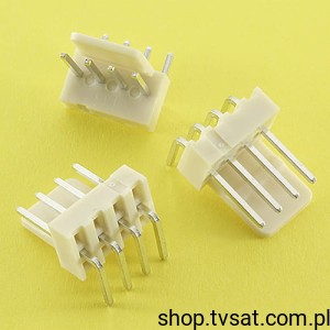 [20szt] 61900411021 Pin Header  Pitch 2.54 mm 4 pins THT WURTH