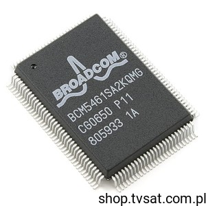 [2pcs] BCM5461SA2KQMG Network Interface SMD-PQFP128 BROADCOM