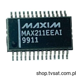 [2szt] MAX211EEAI RS-232 Quad Transceivers SMD-SSOP28 MAXIM