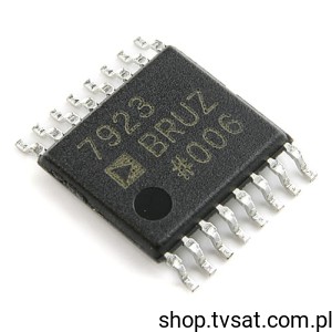 [3szt] AD7923BRUZ ADC SAR 200ksps 12-bit Serial SMD-SSOP16 AD 