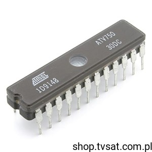 [2pcs] ATV750-30DC UV PLD 20ns PAL-Type DIP24LCW ATMEL